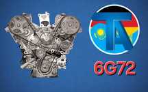 TitanAuto Mitsubishi 6G72  3.0л двигатель