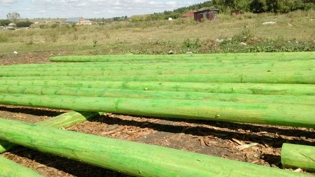 Продам деревянные опоры для ЛЭП