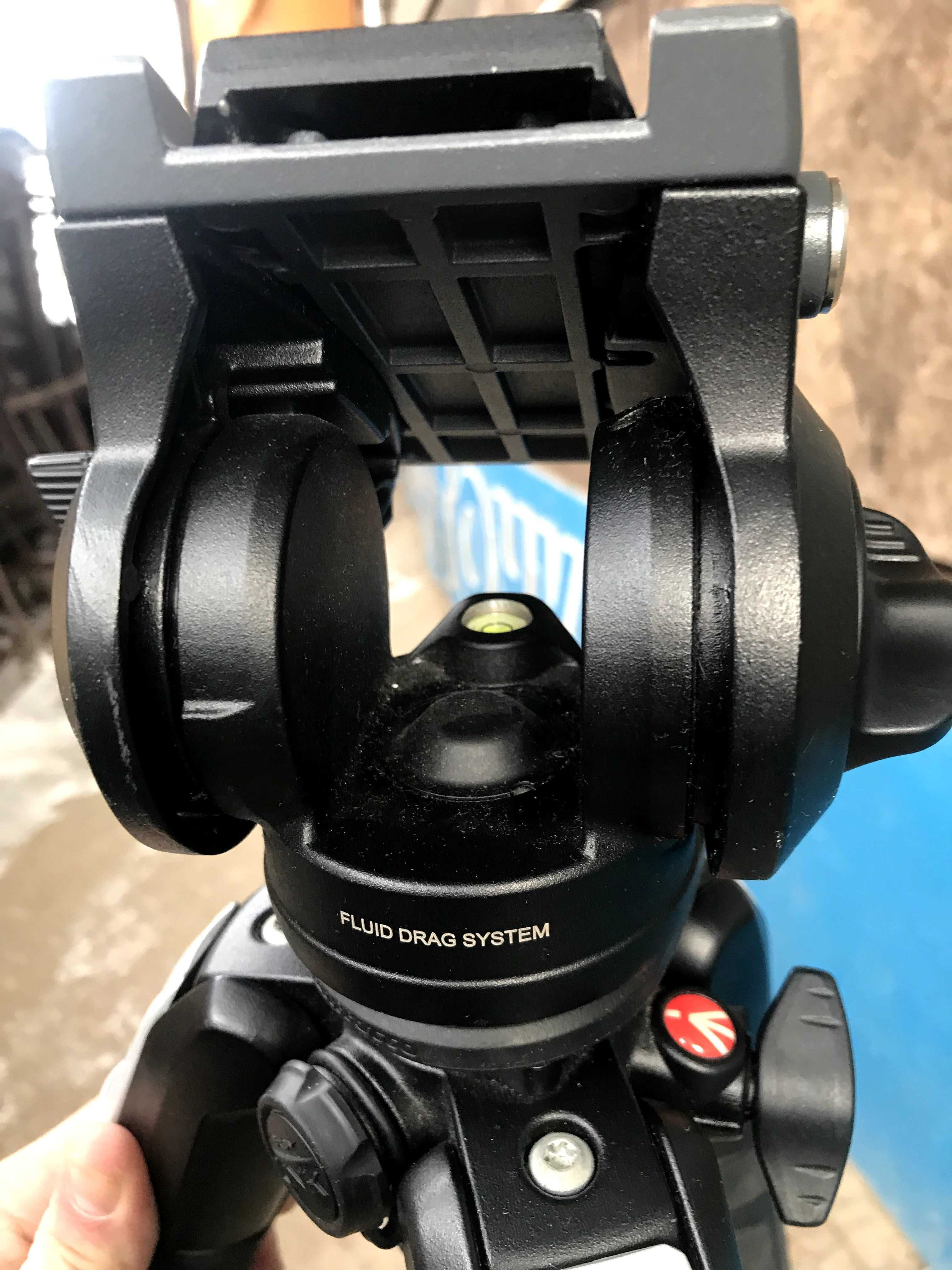 Штатив Manfrotto 055XPRO3 с видео-головой MHXPRO-3W