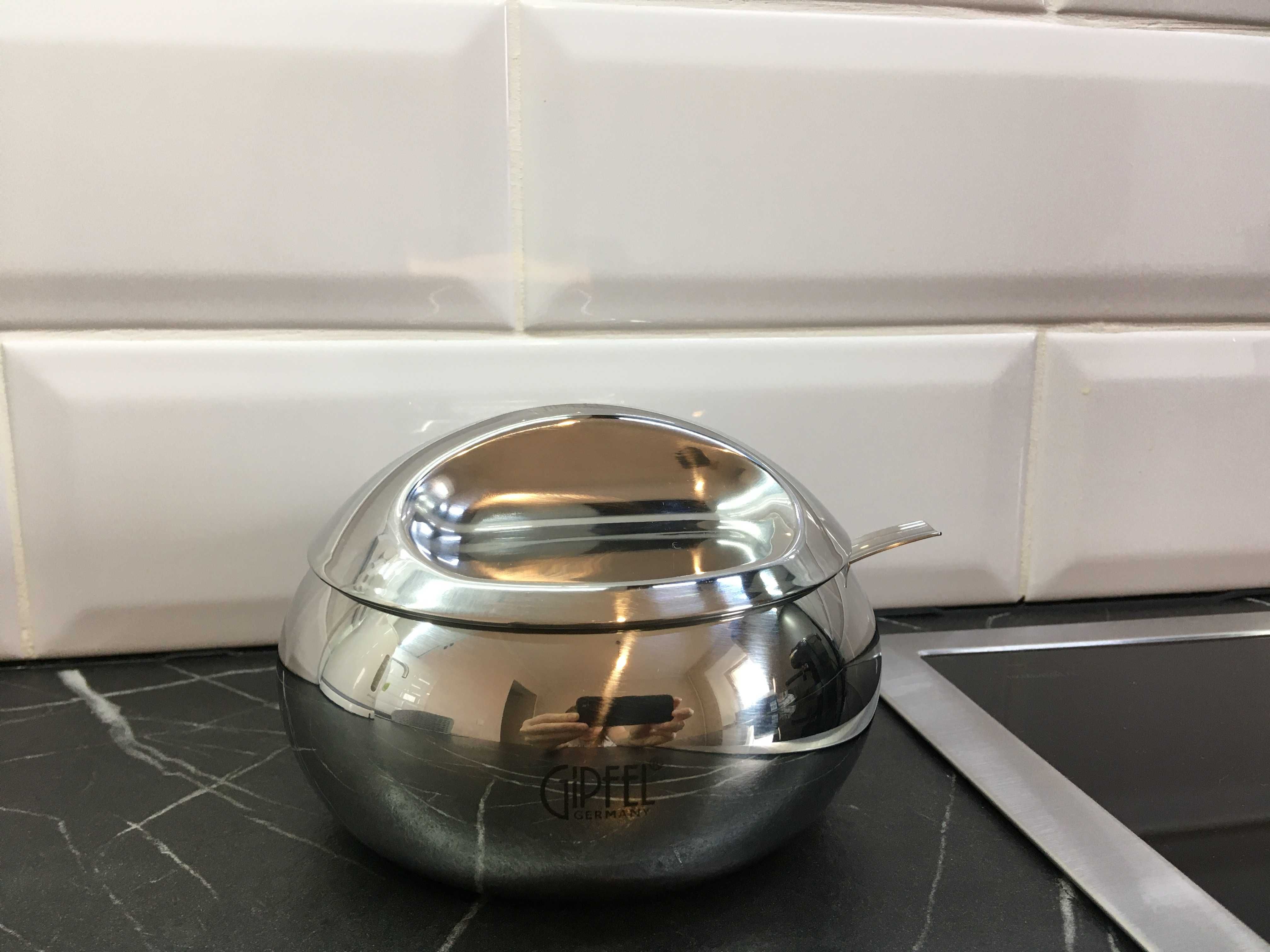 Сахарница из нержавеющей стали Gipfel Bonjour 0,42 л