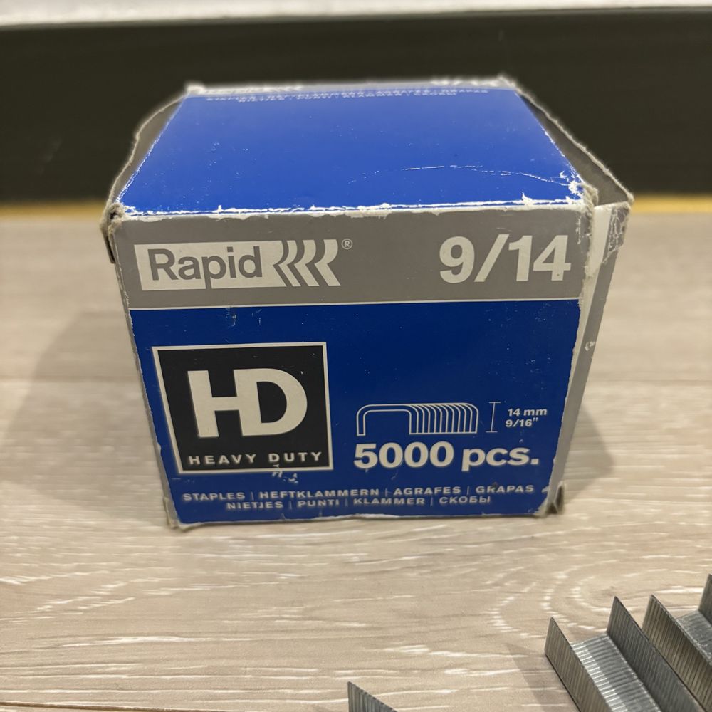 Скобы для степлера Rapid HD 9/14 (Heavy Duty)