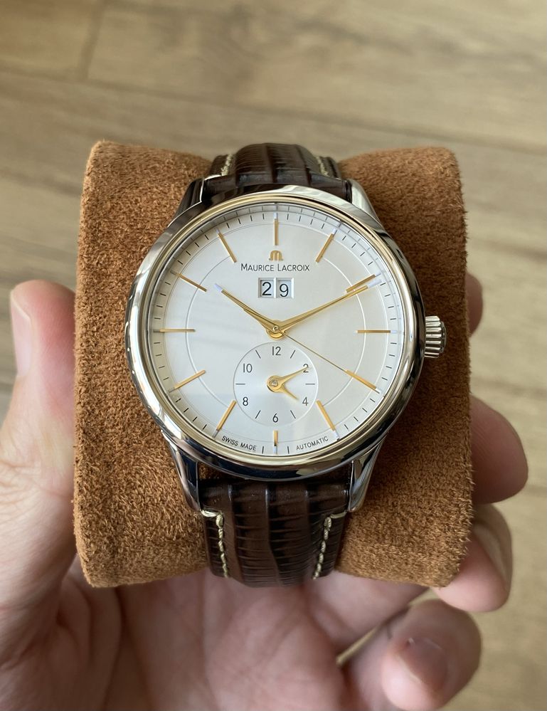 Оригинал часы MAURICE LACROIX Les Classiques Grande Date GMT Automatic