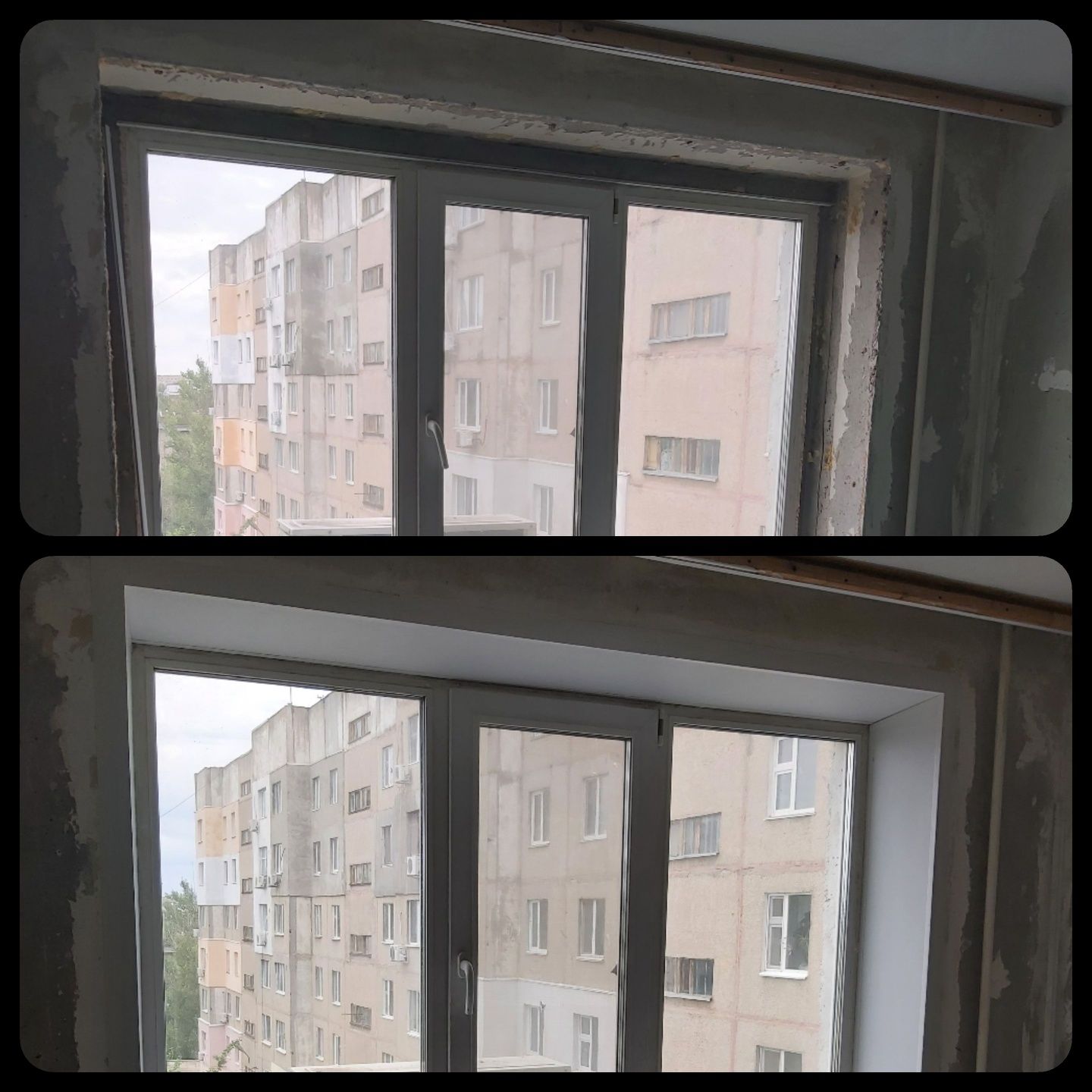 Услуги ламинат, пластиковый откос