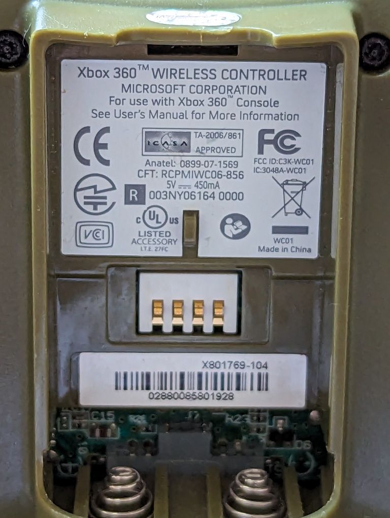 X box 360 оригинальный геймпад по Halo