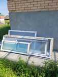 Продам пластиковые окна и двери разных размеров