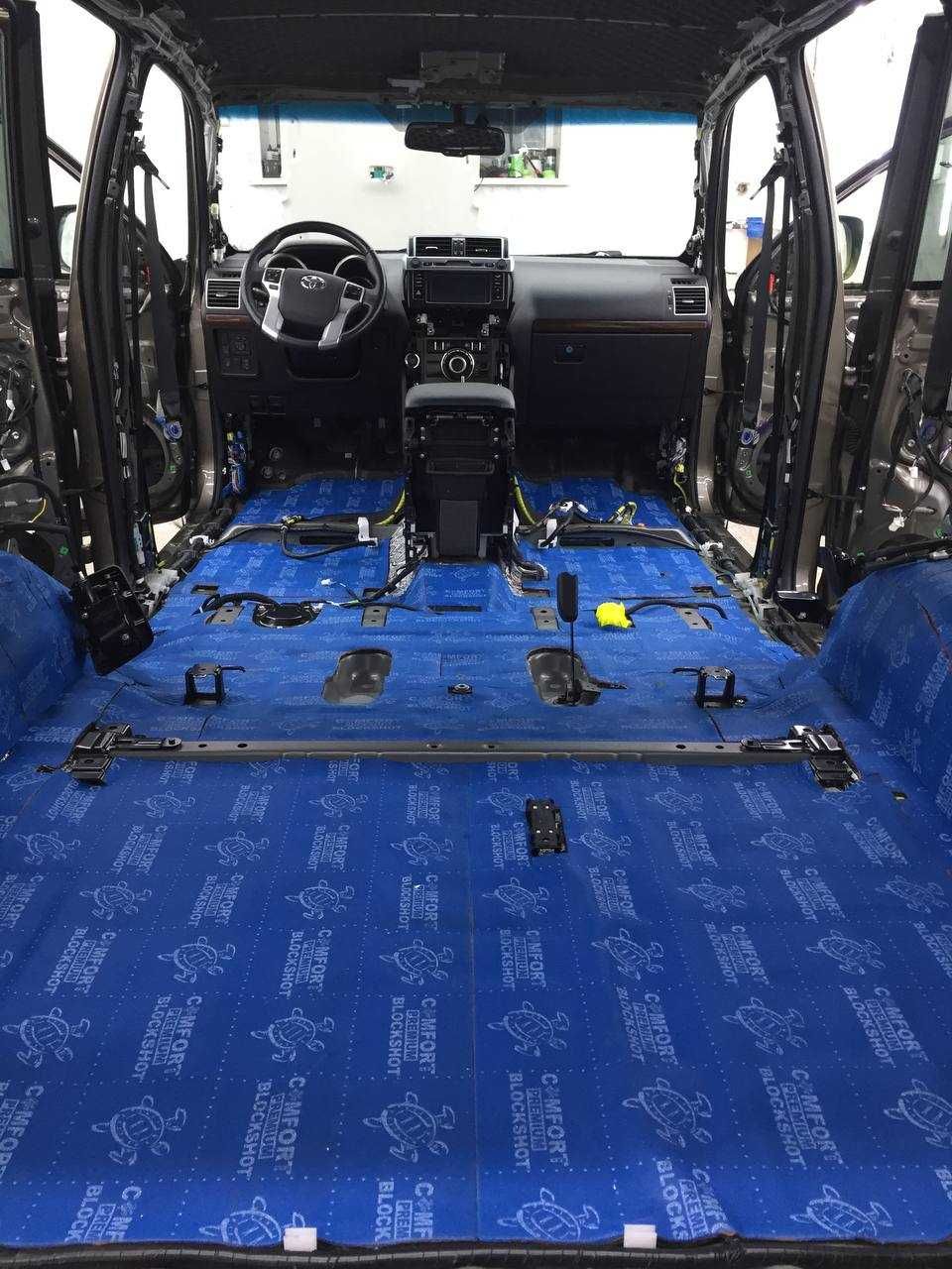 Шумоизоляция автомобиля премиальными материалами (COMFORT MAT)