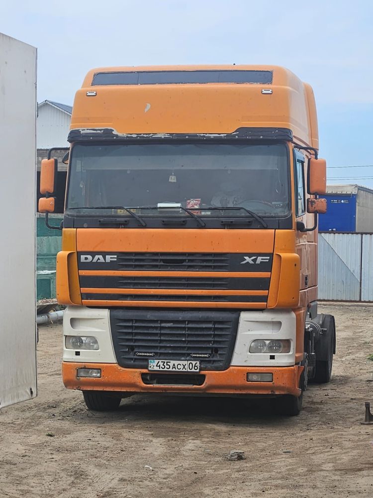 DAF XF-95 с прицепом мега