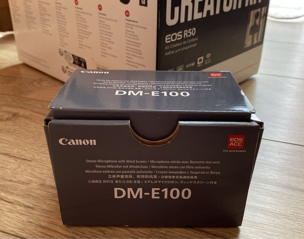Выносной Стереомикрофон Canon DM-E100