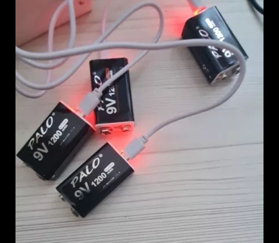 PALO АКБ 9v КРОНА  1200mAh аккумулятор для металлоискателя акб крона