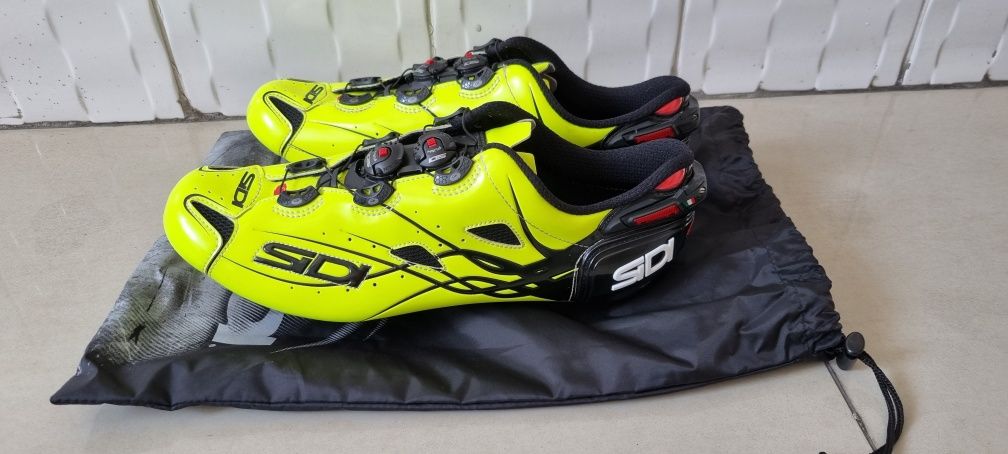Велотуфли Sidi Shot Carbon green 45