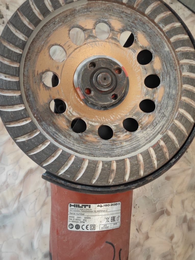 УШМ Hilti AG 180-P и AG 125-15DB