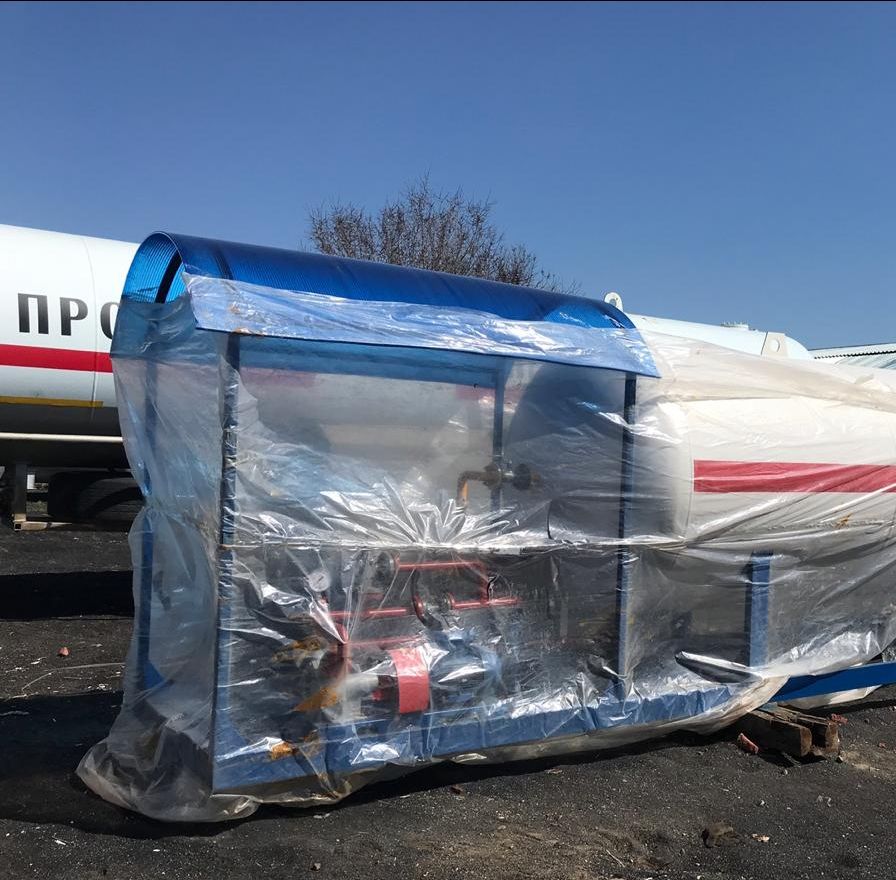 Агзс 16 куб . Моноблок.газовая 2заправка.ёмкость.бочка.газгольдер