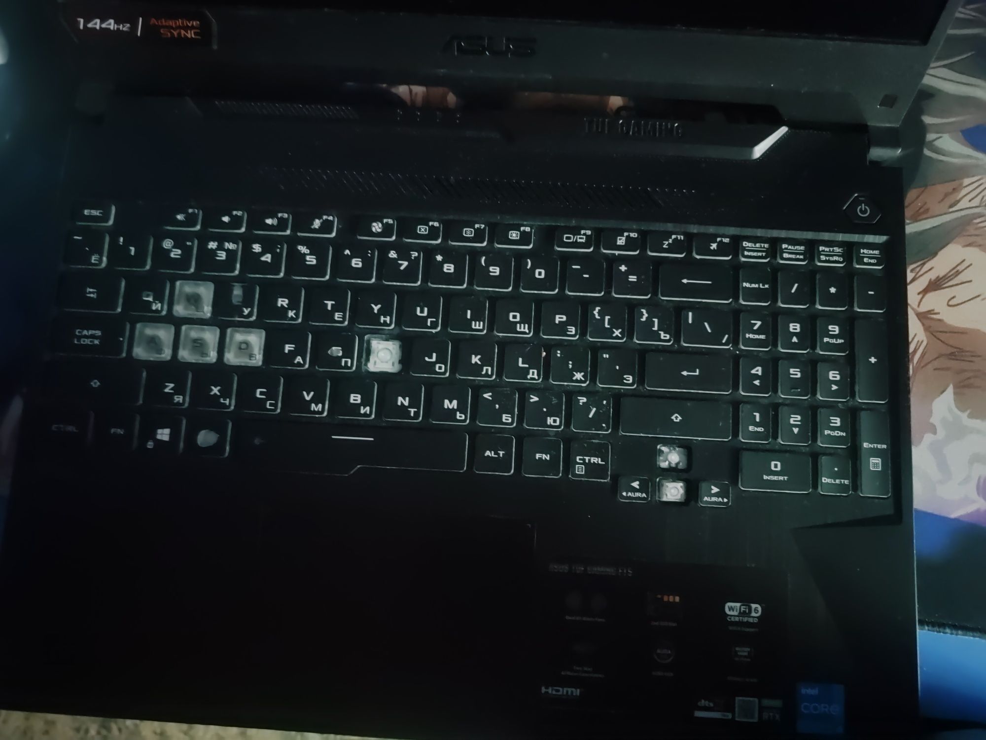 Игровой Ноутбук Asus tuf gaming f15 FX506H