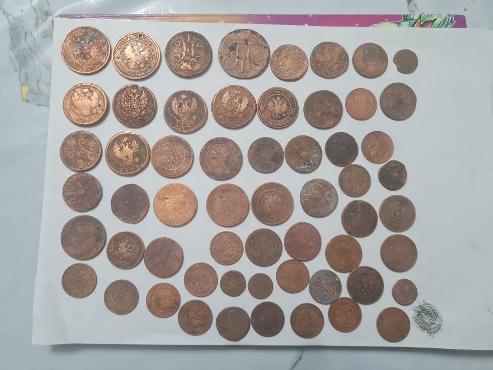 Продам монеты царской России. 18-19 век. От 1000 тг за штуку.