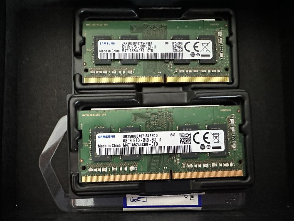 Оперативная память Samsung DDR4 - оригинал и в отличном состоянии