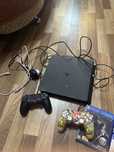 Продам ps4(500gb)  + 4 игры