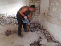 Демонтаж Снос Разрушения Стен Потолка Пола