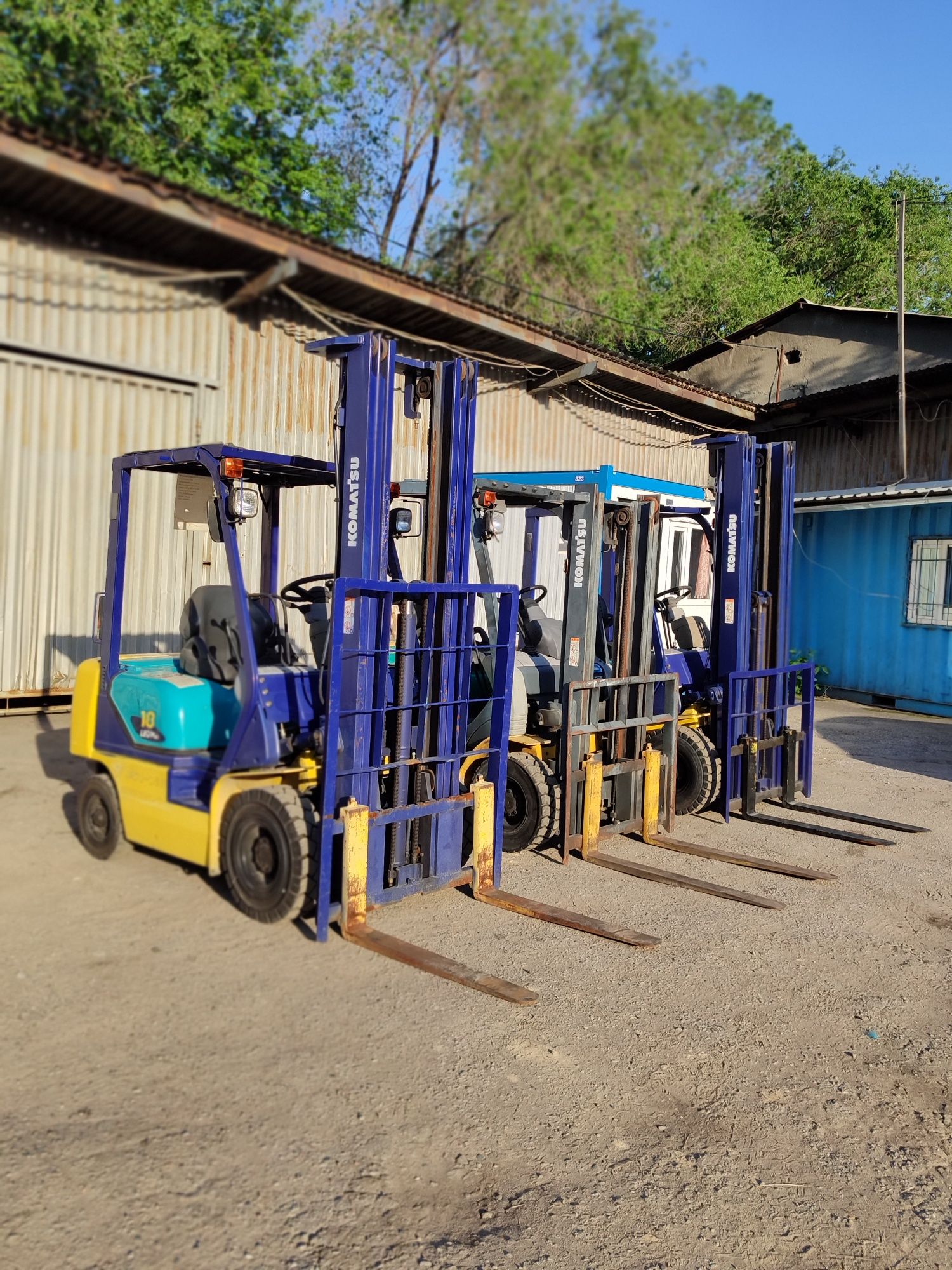 Вилочные Погрузчики 1.5-1.8 тонн. Мачта 5.5 мKomatsu FG15/FG18 из Япон