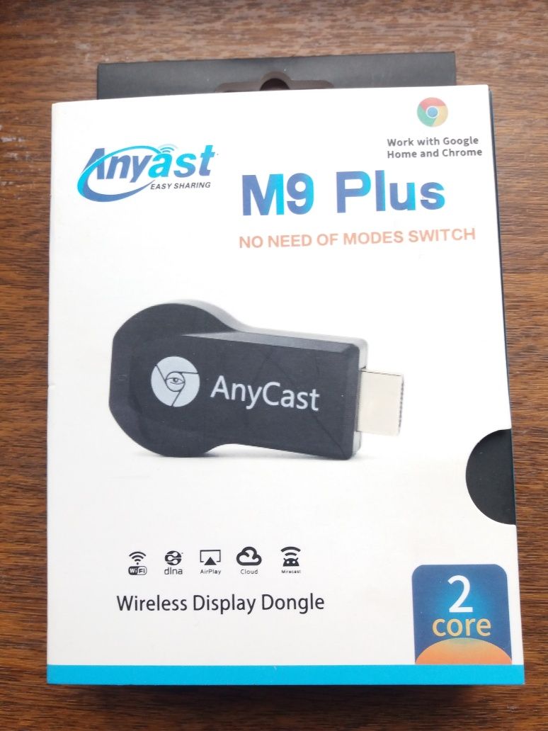 Медиаплеер AnyCast M9 Plus WiFi в HDMI