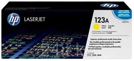 Картриджи HP 122A 123A голубой желтый оригинальные и др.