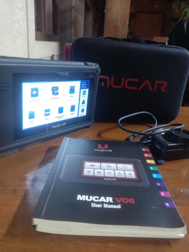 Профессиональный мультимарочный автосканер MUCAR V06