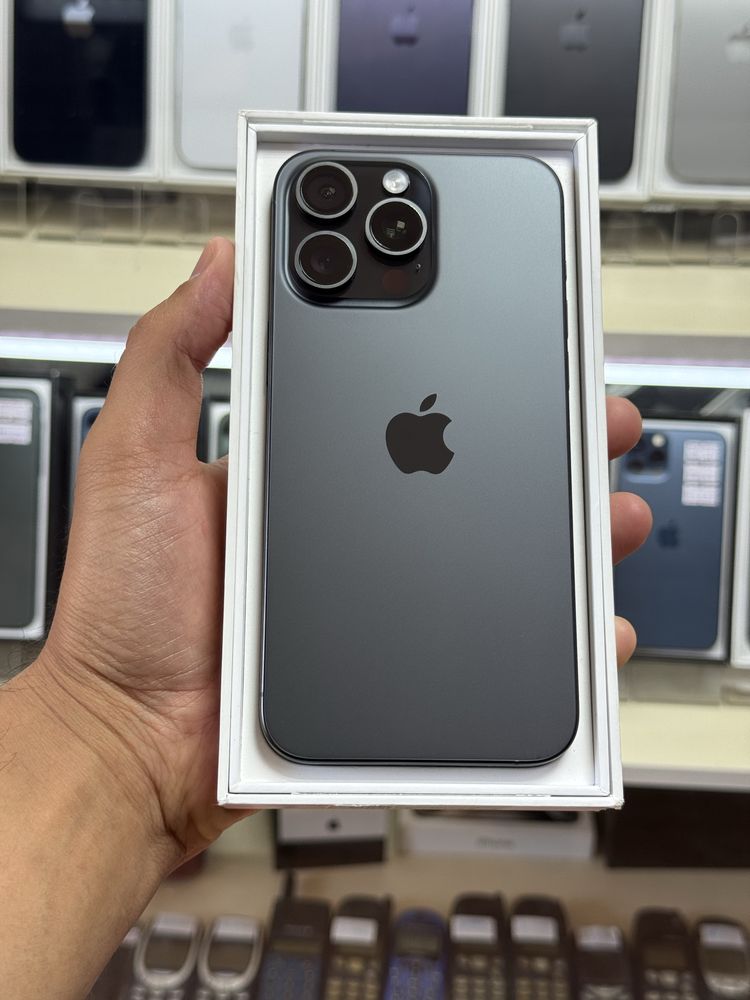  iPhone 15pro max 5G 256gb 3J/A black titanium акб 100% на гарантии