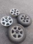Диски R15 на Opel omega. 5×110. С двумя шинами.