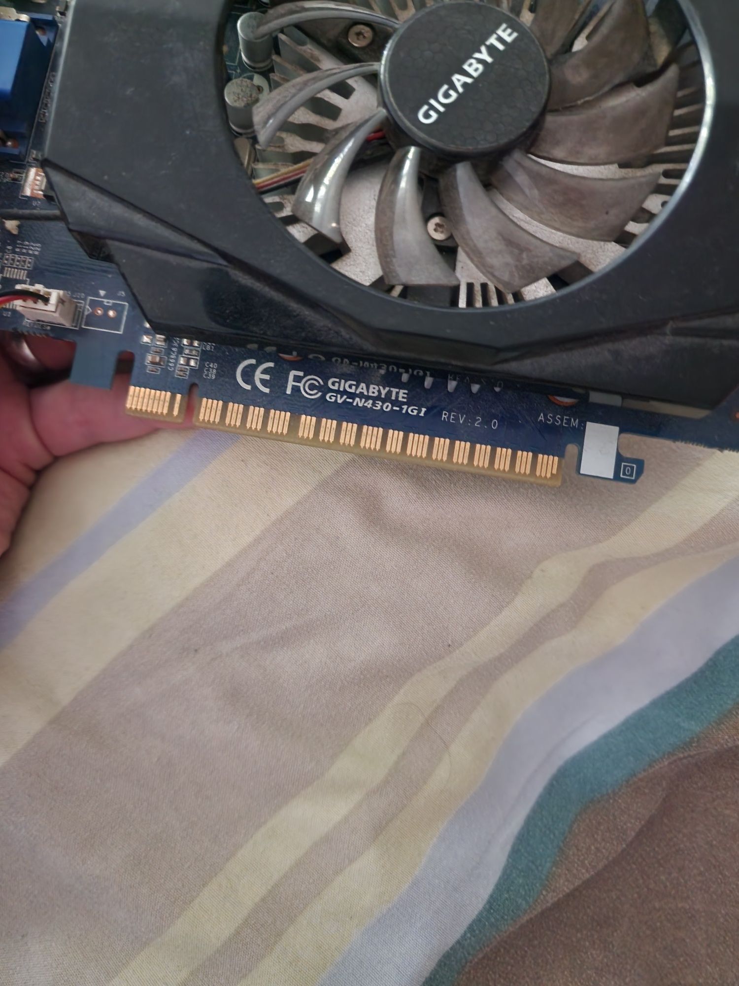 Видеокарта- geforce gt 430 1gb Оперативная память - pioneer 2gb