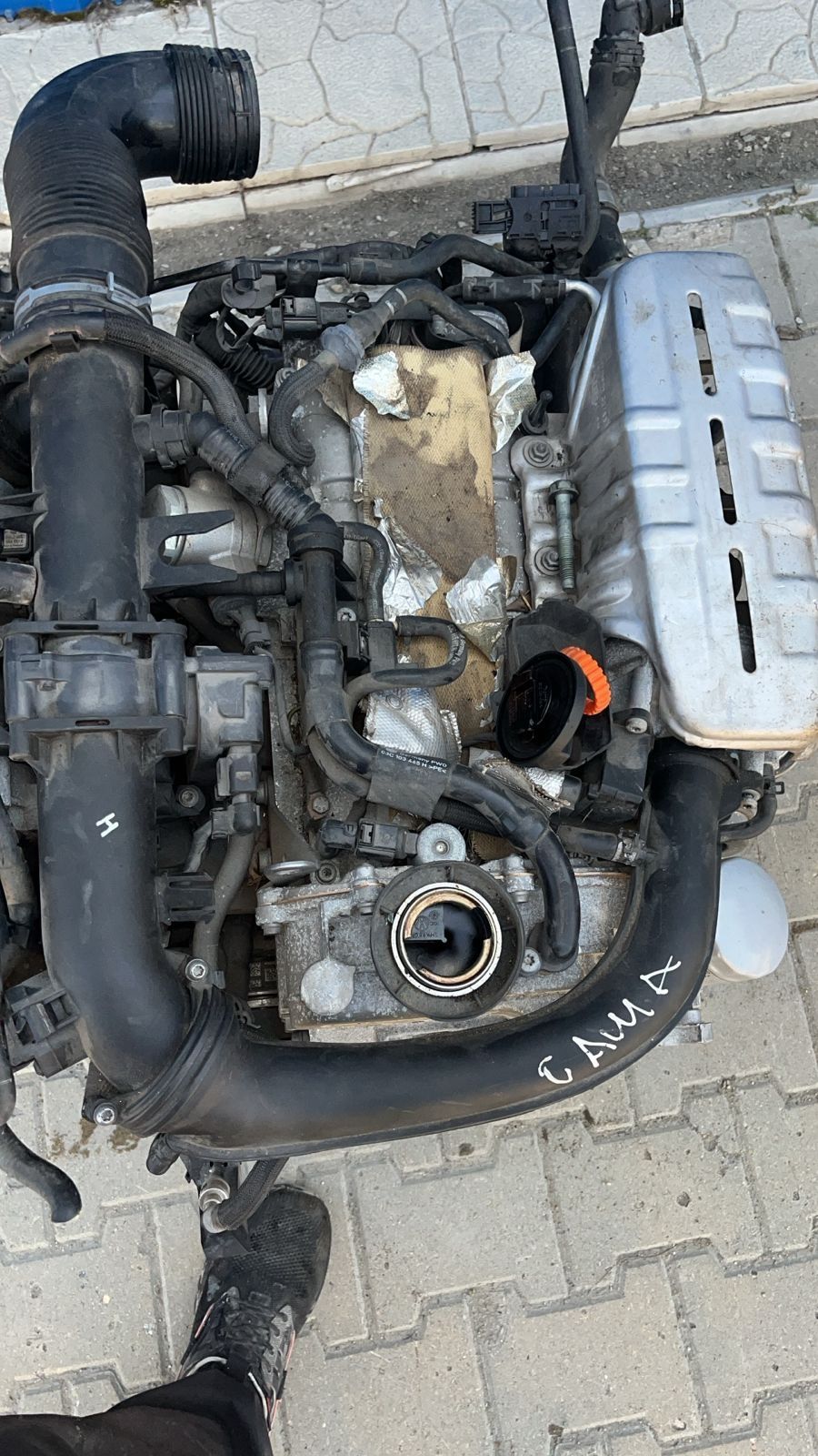 Контрактный двигатель 1.4л TSI CAV CAXA CHP Фольксваген Шкода