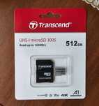 Продам Micro SD Transcend 512 Gb - 20 000 т.