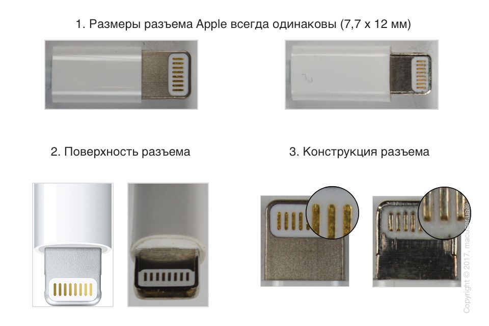 Оригинальный шнур lightning для айфона