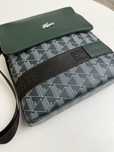 Барсетка Lacoste зеленая | handbag | mens pursue