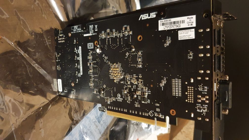 Видеокарта Asus AMD Radeon RX 580 DUAL OC (DUAL-RX580-O8G), 8GB/ 256 B