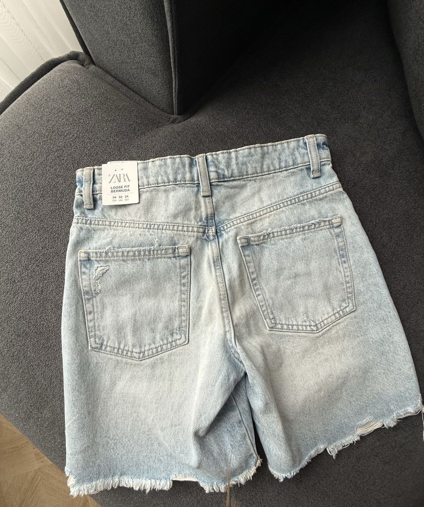 Продам новые джинсовые шорты Zara