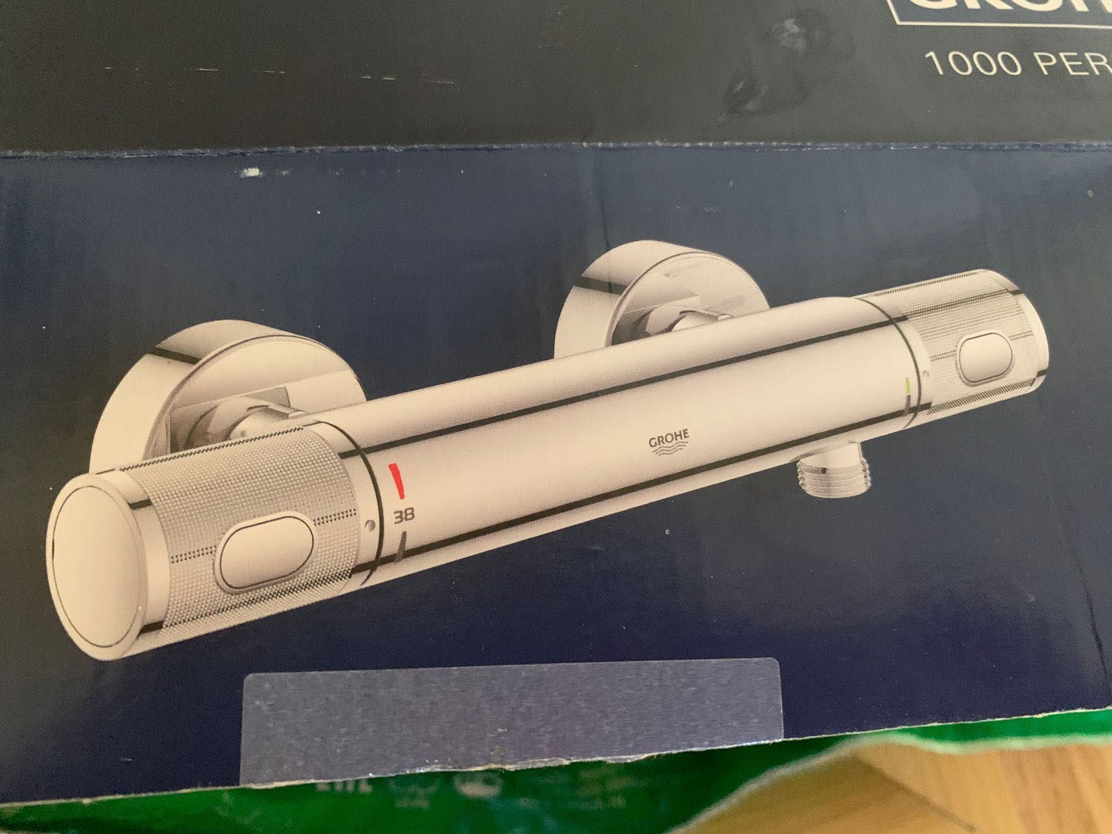 Grohe Grohtherm 1000 Performance, двухзахватный