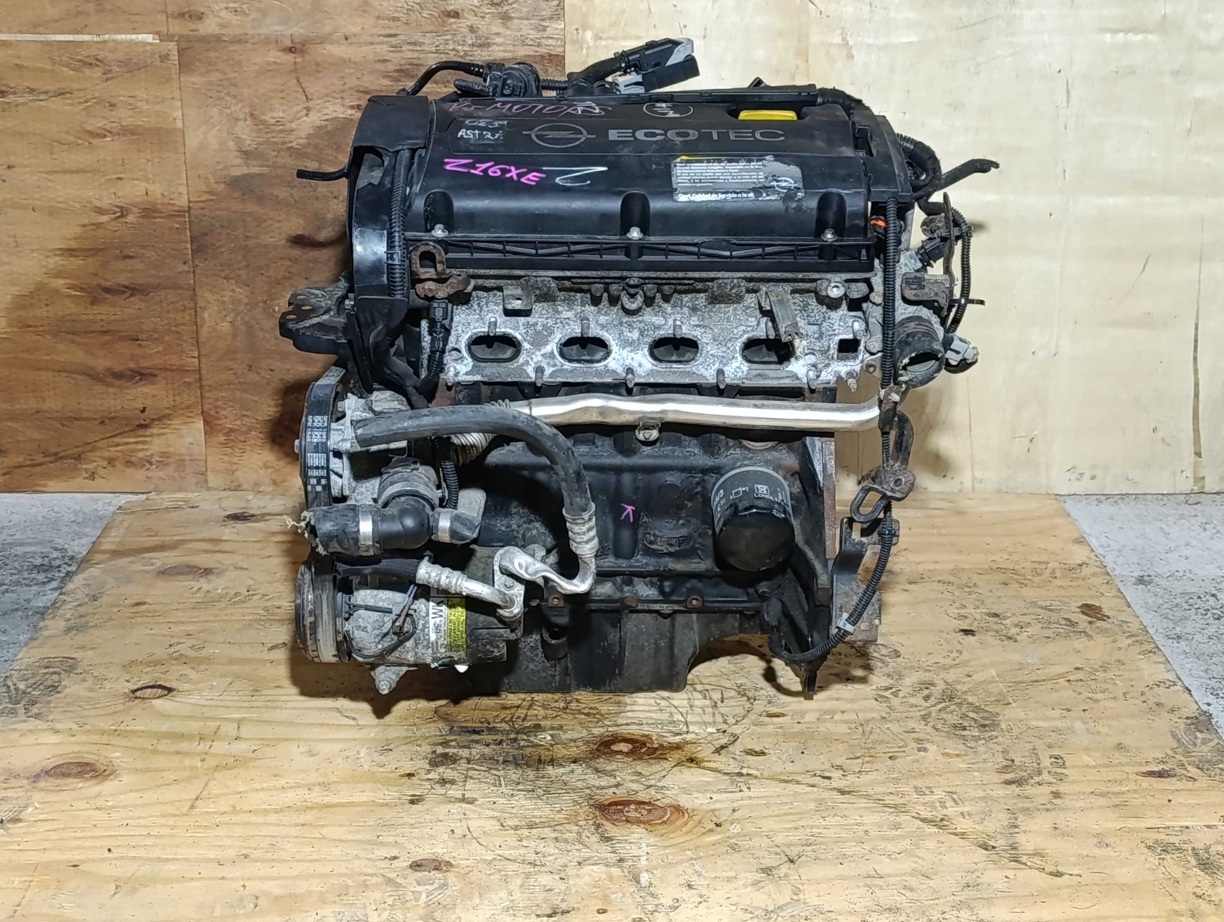 Двигатель Z16 Z16XE1 Opel Astra H 1.6 twinport Опель Астра