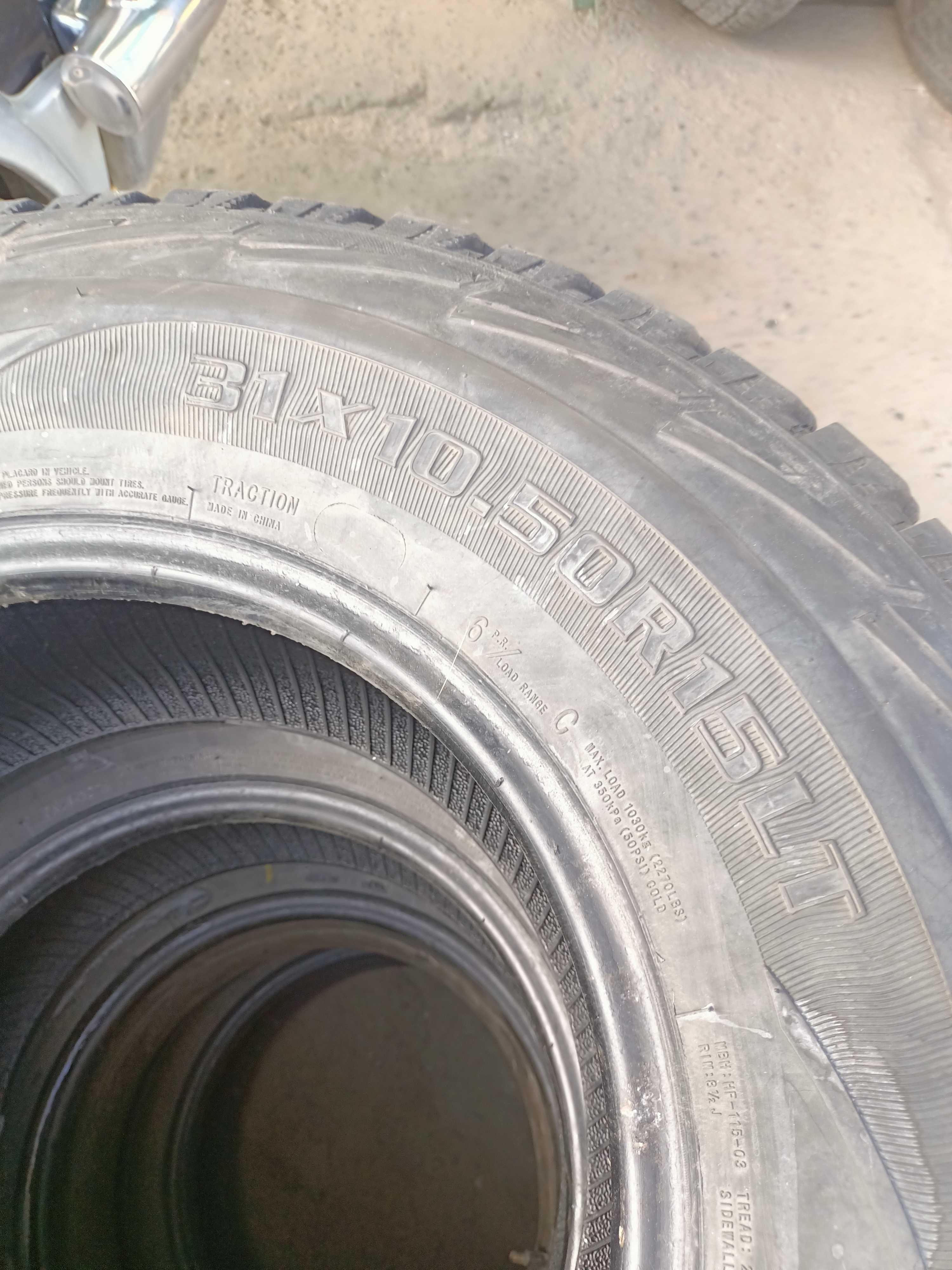 Продам шины Delmax  265х75 R15