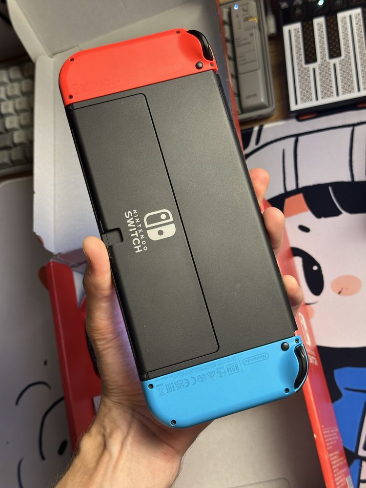 Прошитый Nintendo Switch OLED 25 игр