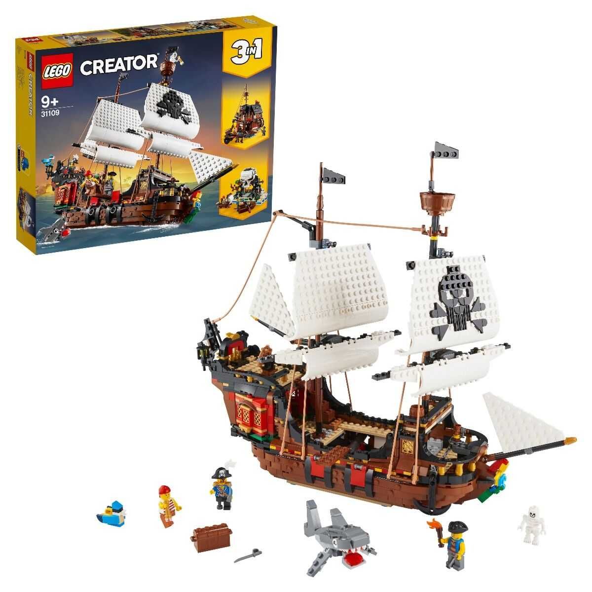 LEGO CREATOR  Пиратский корабль 31109 НОВЫЙ ОРИГИНАЛ