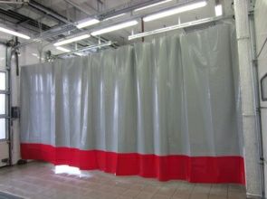 Шторы для автомойки, цеха, складов и палаток