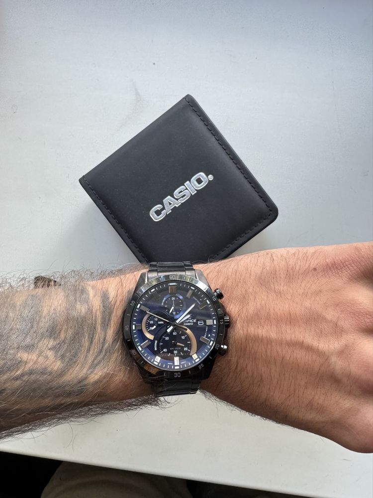 Часы Casio Edifice EFR 571 black