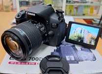 Canon 700D kit 18-55mm IS, STM (18.0пикс,сенс  экран,как новый,компл)