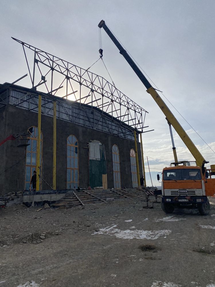 Услуга автокран 25 тон