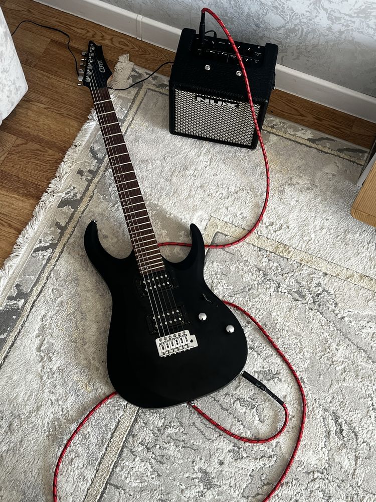 Cort x100 с комбиком nux