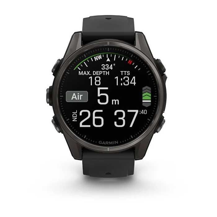 Garmin Fenix 8 Amoled Sapphire 47 mm (carbon gray)