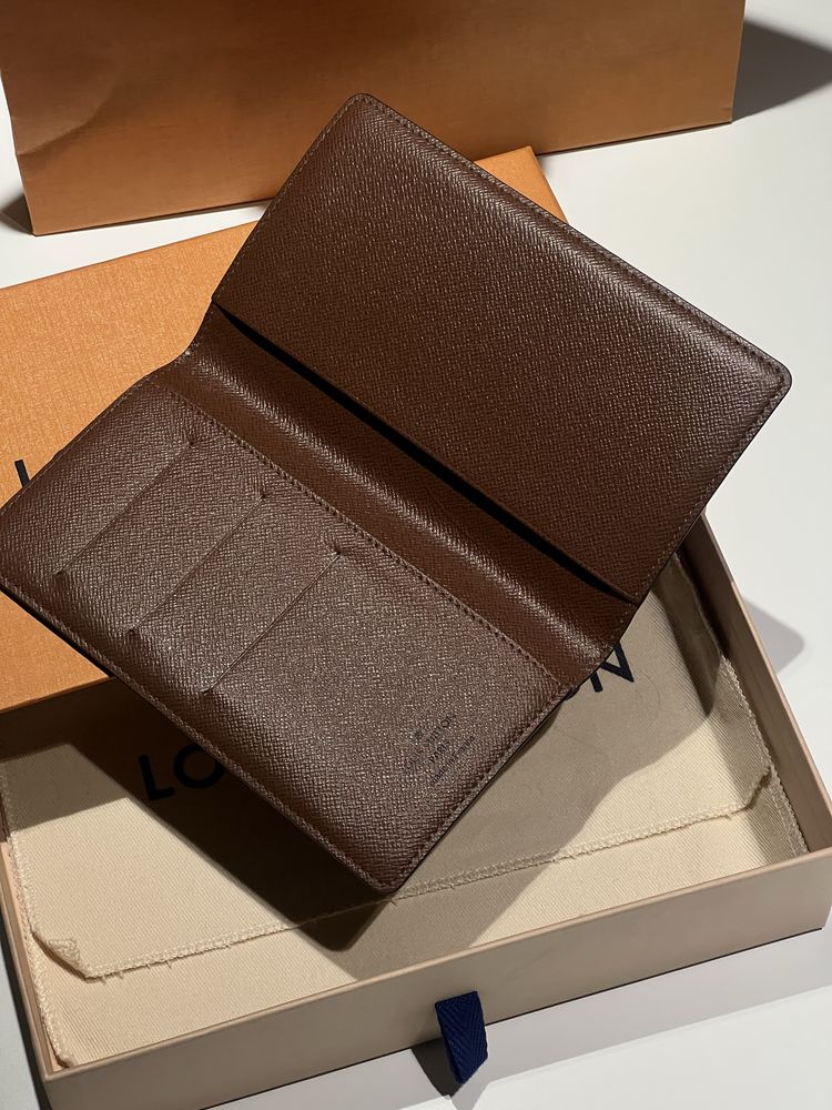 Оригинал Louis Vuitton кошелек и обложка для карманного ежедневника