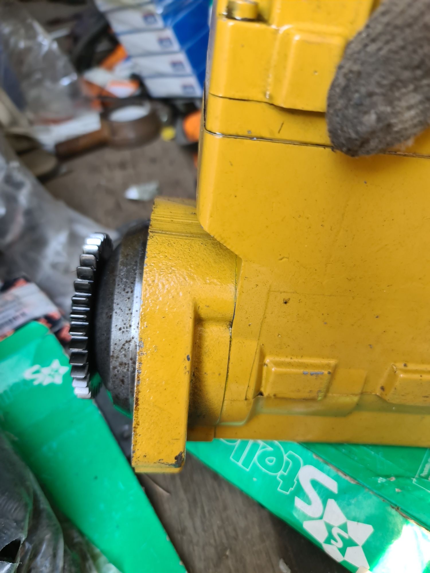 Насос топливный caterpillar c9 с7