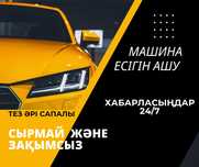 Срочно Вскрытие авто Шымкент взлом авто машина ашу медвежатник
