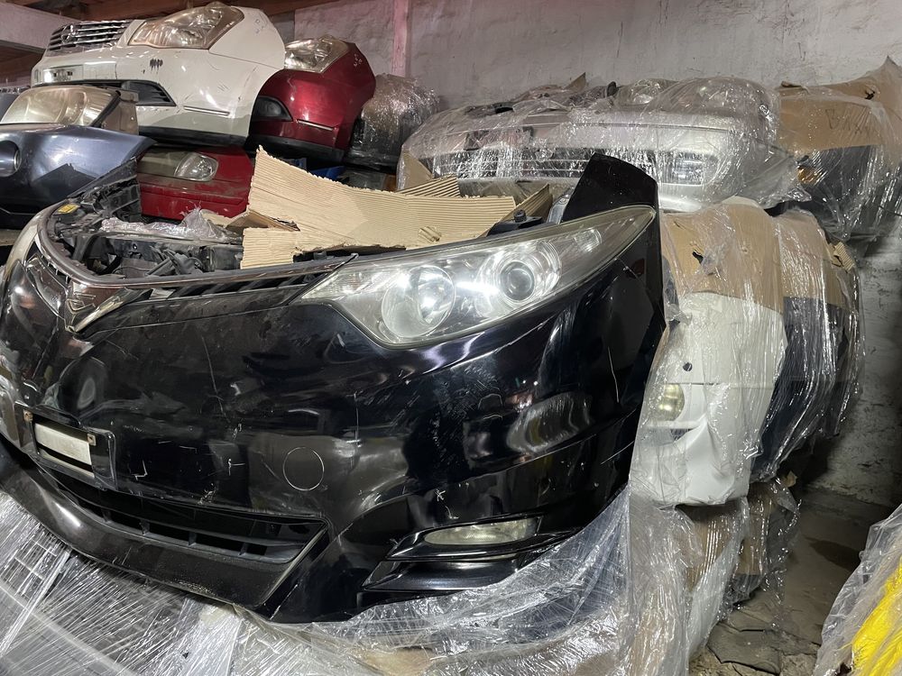 Ноускат, перед, морда на Toyota Estima ACR50