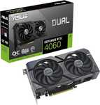 Видеокарта ASUS GeForce RTX 4060 DUAL OC 8GB GDDR6